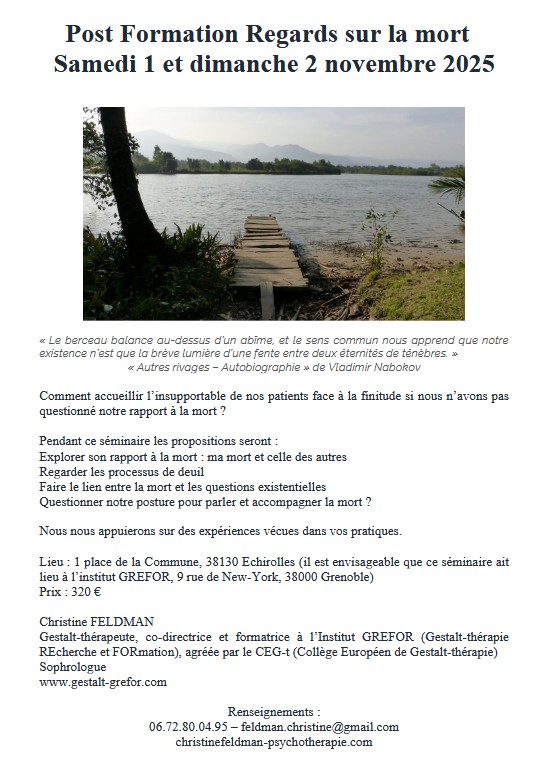 PostFo regards sur la mort - nov 2025